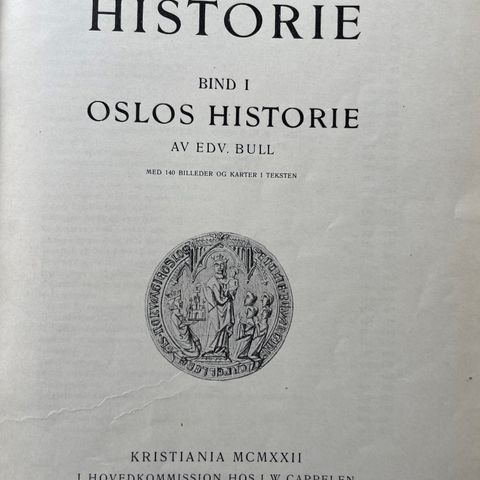 Kristianias historie