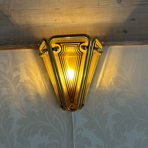 Retro vegglampe