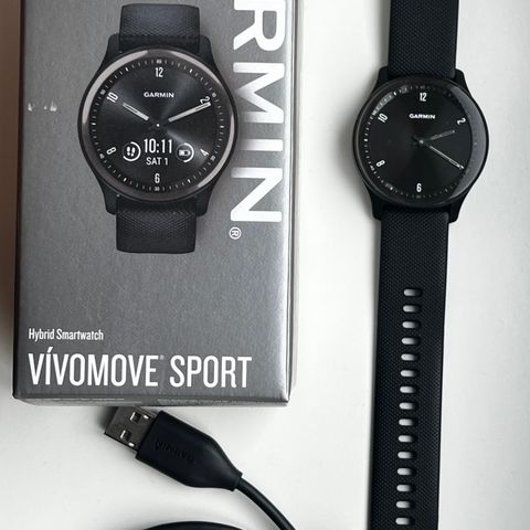 Garmin Vivomove Sport hybrid smartklokke