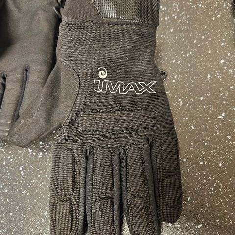 Imax Baltic glove black fiske handsker fiskehandsker