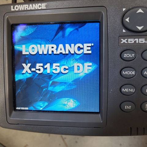 Fint Lowrance ekkolodd