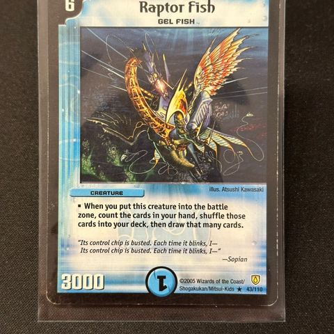 Duel Masters - Raptor Fish 43/110