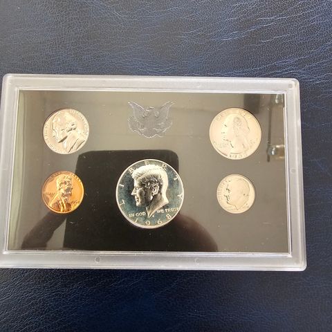 US MINT PROOF SET 1968