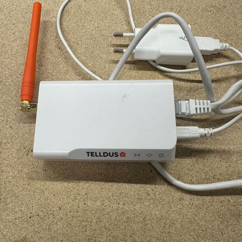 Telldus gateway og temp sensorer