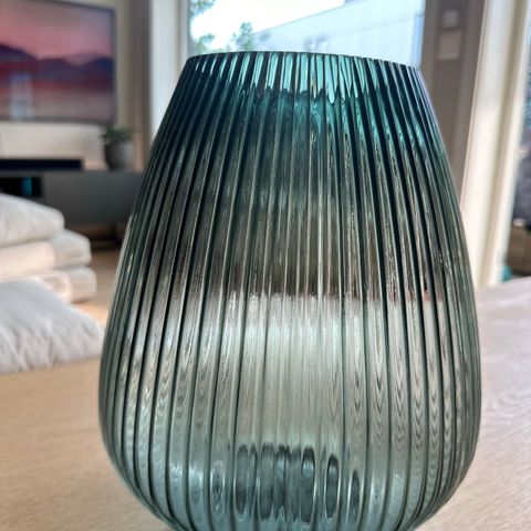 Stor glassvase