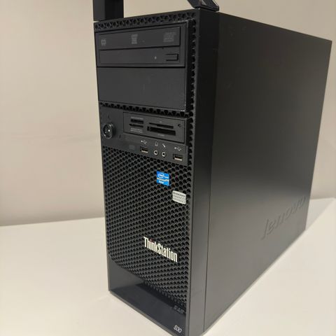 Lenovo Thinkstation S30 stasjonær pc/server, kraftig og selges billig