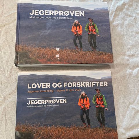 Jegerprøven bøker