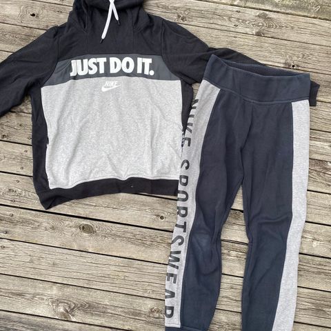 Pent brukt Nike joggedress str M