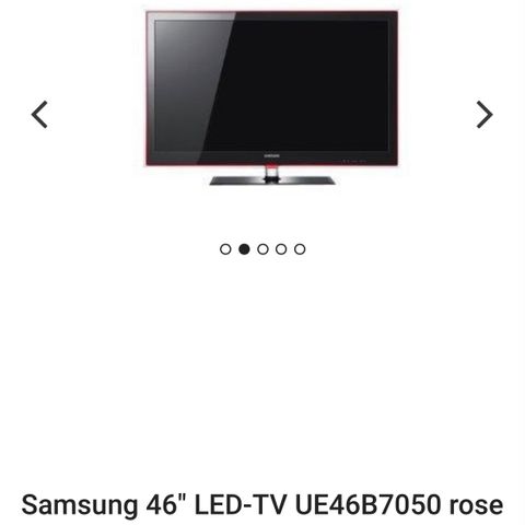 Samsung 46" LED-TV UE46B7050 rose black