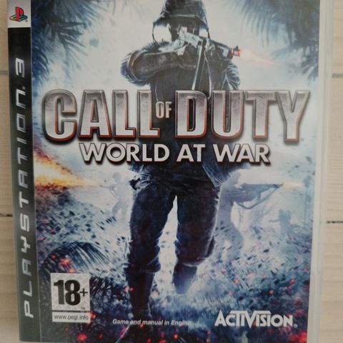 Call of Duty World At War (ps3)