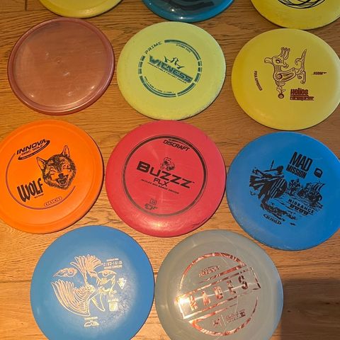 Frisbeegolf disker