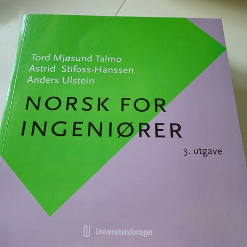 Norsk for ingeniører 3 utgave