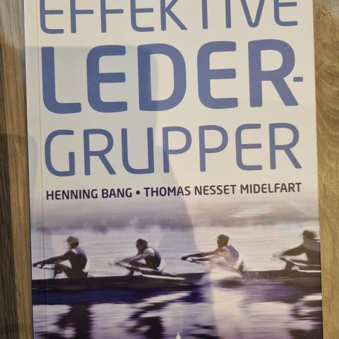 "Effektive ledergrupper"  1. Utg.