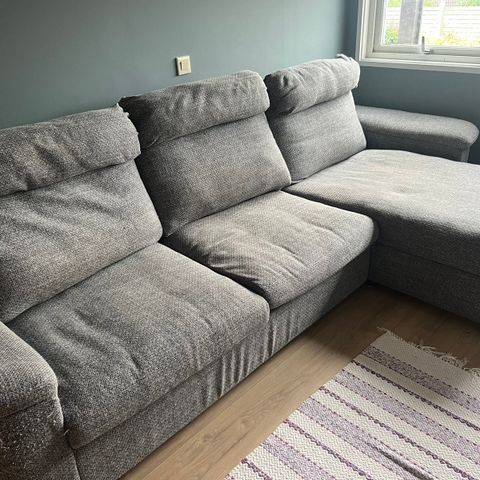 Stor fluffy sovesofa - BUD ØNSKES