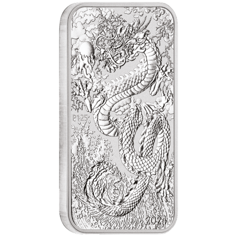 Australia 2024 Dragon - 1 Oz Coin bar