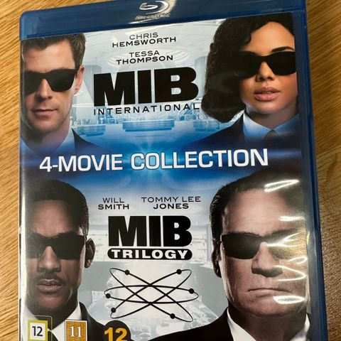 Men In Black 1-4 - Blu-Ray