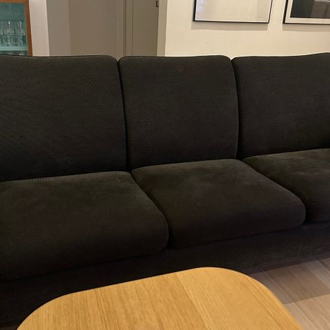 Brunstad sofa mørk grå 2 stk