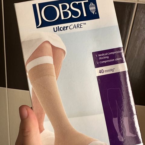 Ny 2xl Jobst Ulcercare 2-i-1 kompresjonssystem