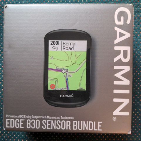 Garmin 830 med sensorer