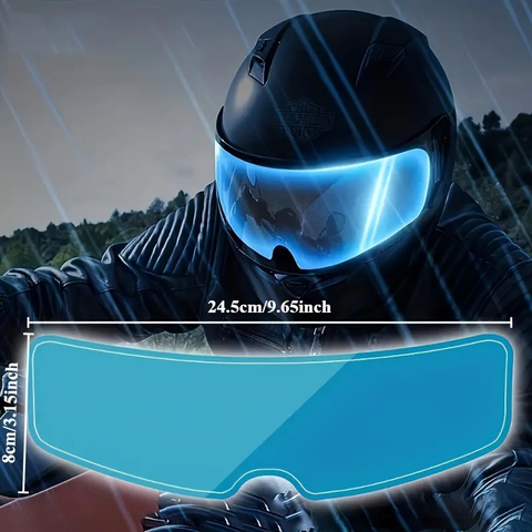 Motorcycle Helmet Visor Films - Rainproof