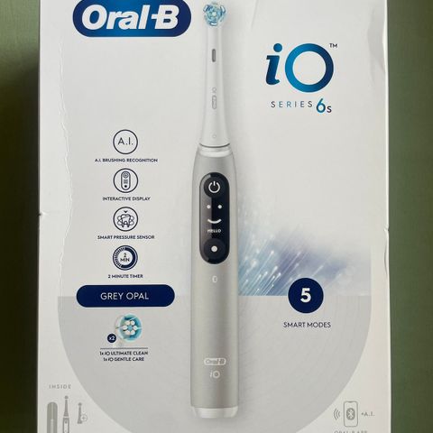 Oral-B iO 6s elektrisk tannbørste - Uåpnet