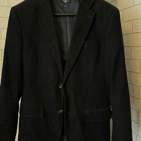 Corduroy blazer mørkeblå