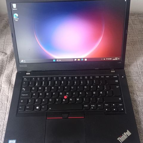 Lenovo L480 med i3, 16GB Ram, 240 SSD