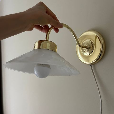 Retro vegglampe