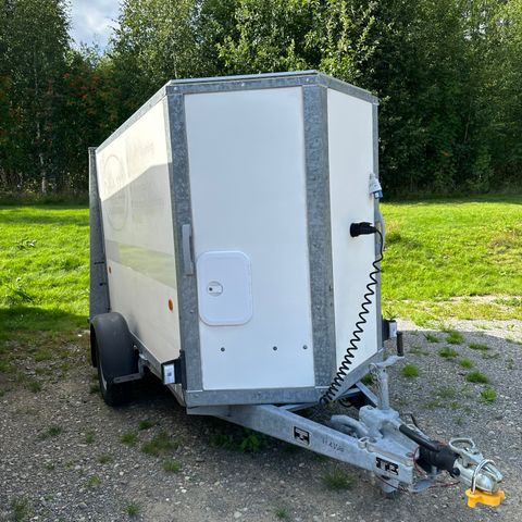 Ifor Williams BV84G 2017 mod, skaphenger, 183cm innvendig høyde