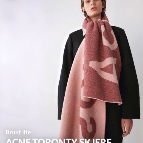 Acne Toronty Skjerf