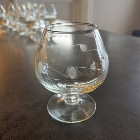 Retro cognacglass 12 stk