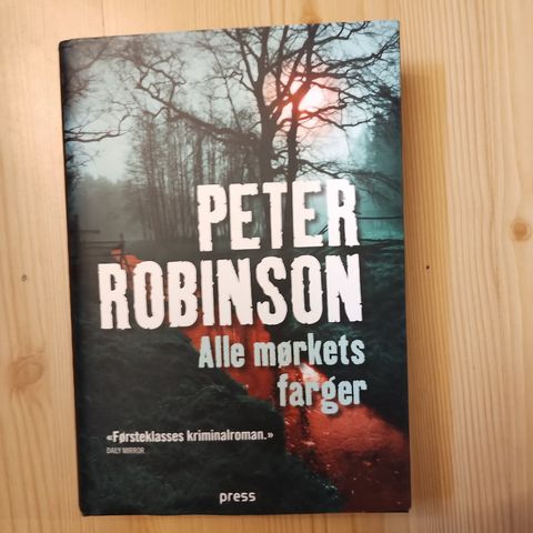 Peter Robinson - Alle mørkets farger - kjempespennende engelsk krim