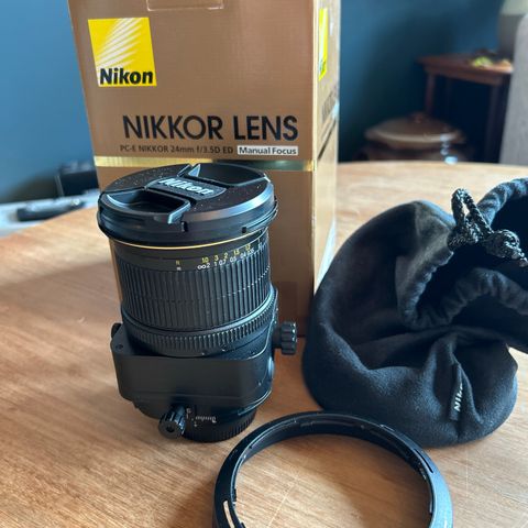 Nikkor PC-E 24mm f/3.5D ED manual focus