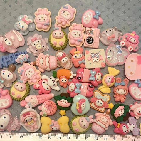 My melody charms 50 stk