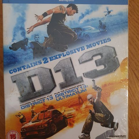 D13.   2 Movies i en I PLAST UK utgave