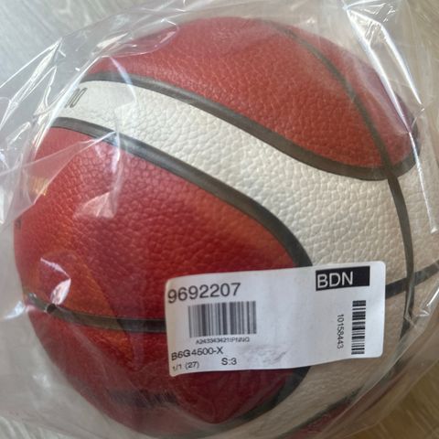 Basketball Molten BG4500 Størrelse 6 ubrukt