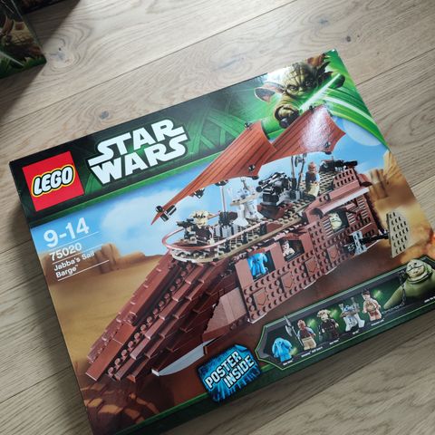 Lego Star Wars 75020 Jabba's Sail Barge – Helt Ny og Uåpnet!