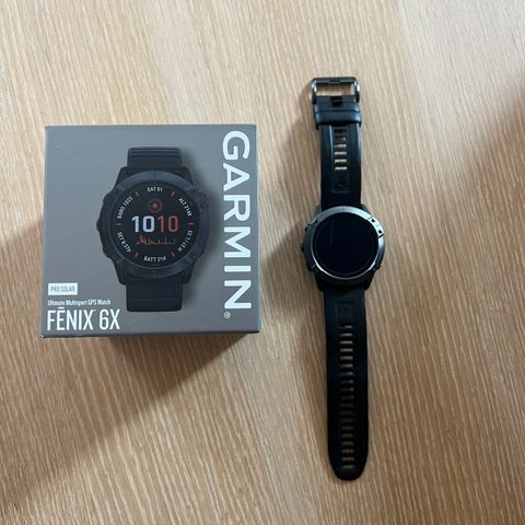 Garmin Fenix 6X Pro Solar