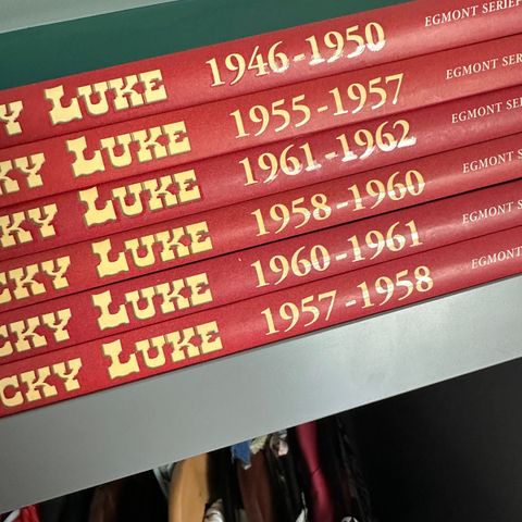 Lucky Luke 6 bøker