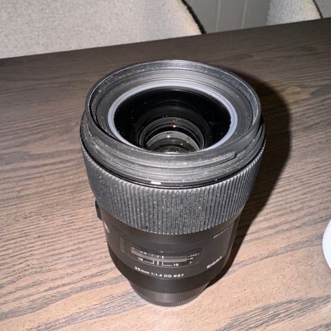 Sigma 35mm f1.4 til SONY