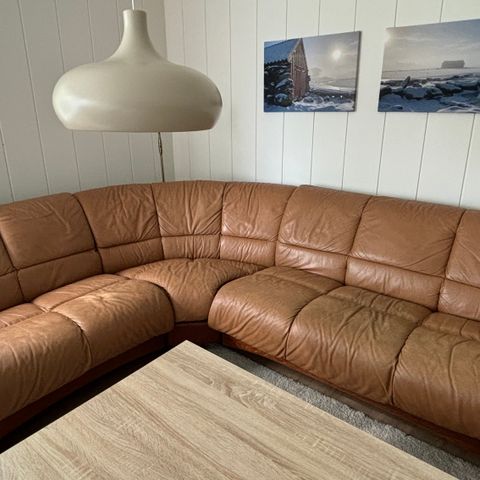 Ekornes buesofa gis bort