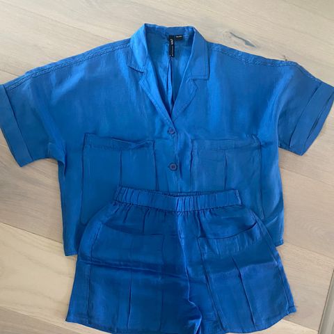 Sett - bluse/topp & shorts fra Zara