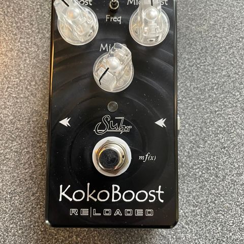 Suhr koko boost reloaded. Som ny)