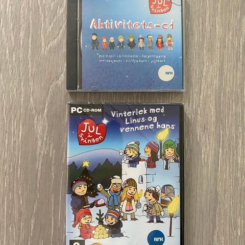 Jul i svingen pc spill og aktivitets cd (ny i plast)