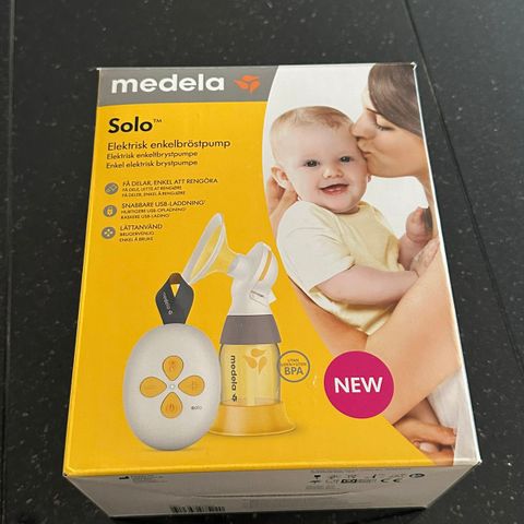 Medela elektrisk brystpumpe solo