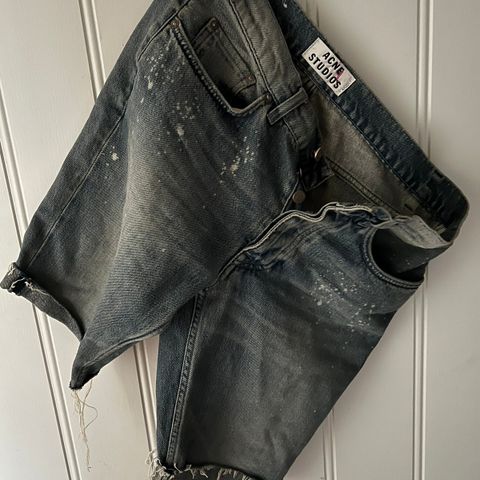 Acne Roc Jackson denim shorts