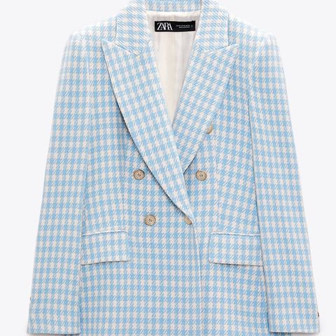 Blazer fra Zara med lappen på