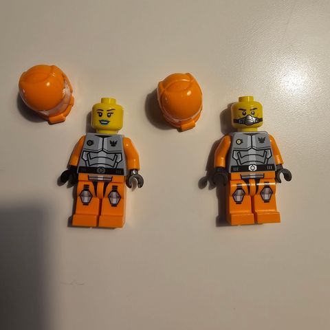 Lego figurer space duo fra 70705 set (gs011 og gs012)