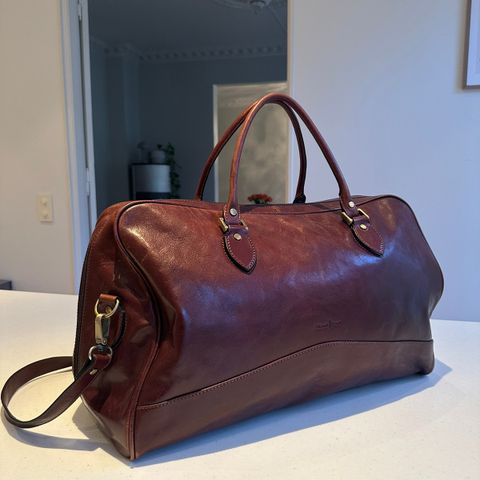 Gianni Conti skinn duffelbag / weekend bag