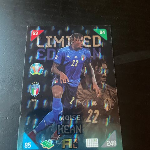 Moise kean limited edition Italia